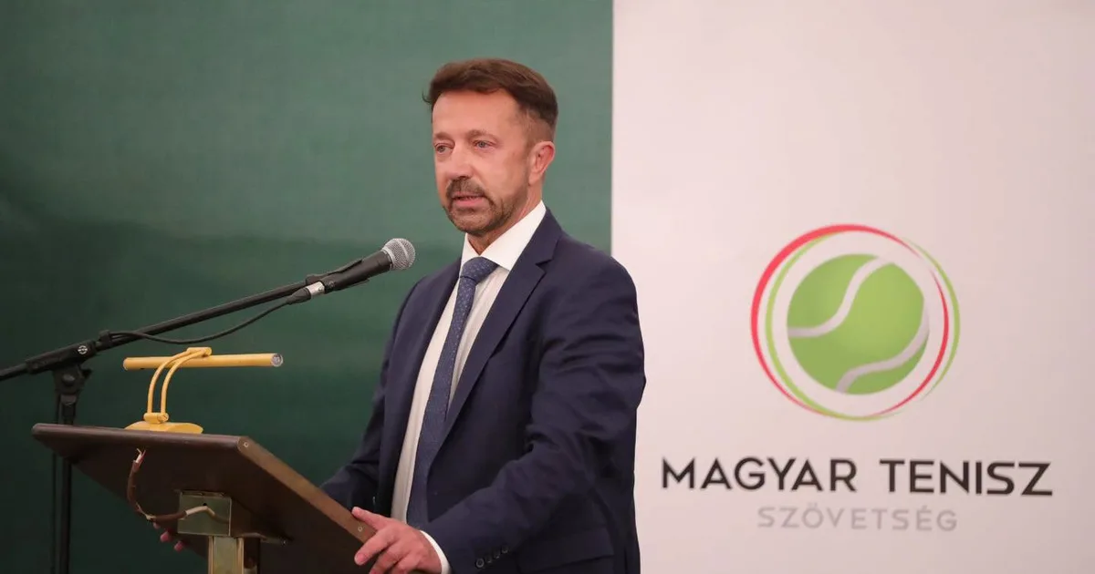 Elsöprő többséggel választották meg Lázár János utódját a Magyar Tenisz Szövetség élén
