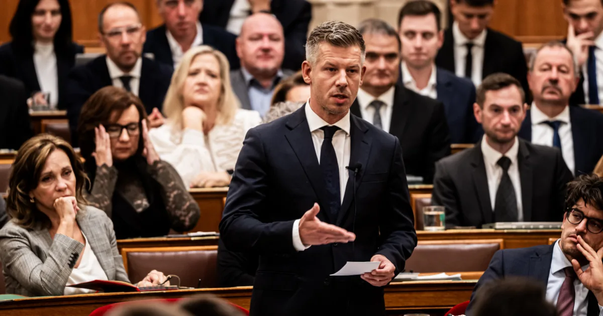 Magyar Péter először nem szólal fel napirend előtt