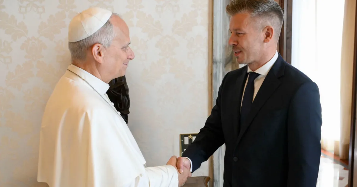 Négyszemközt tárgyalt Magyar Péter a pápával, különleges kéréssel fordult XIV. Leóhoz