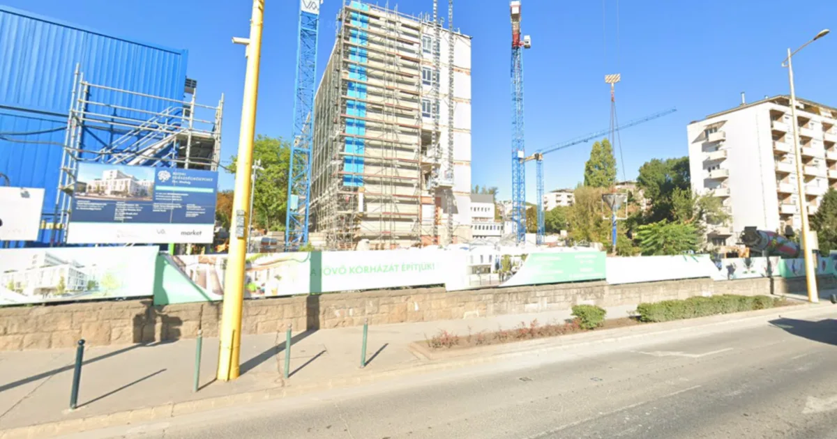 Több mint 35 ezer négyzetméteren épül Budapest új egészségügyi központja