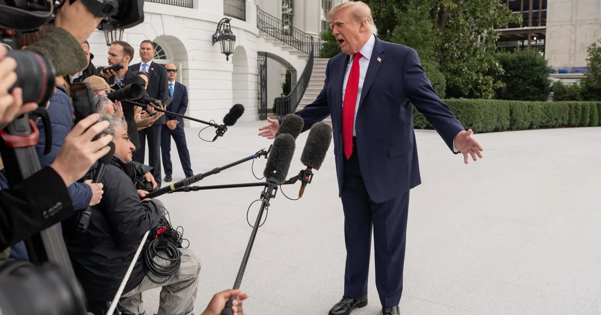Trump leoltotta a riporternőt: Maradj csendben!