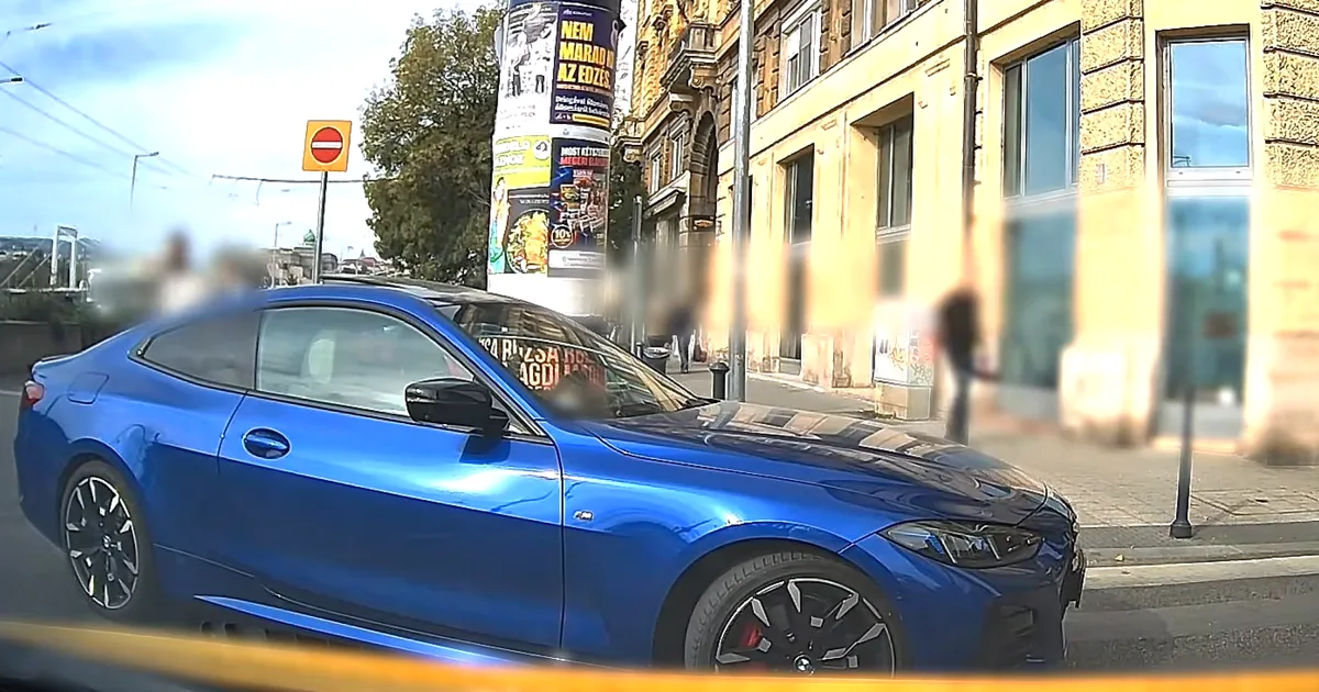 Kiszállt a BMW-ből, és megtámadta a szabályosan közlekedő taxist